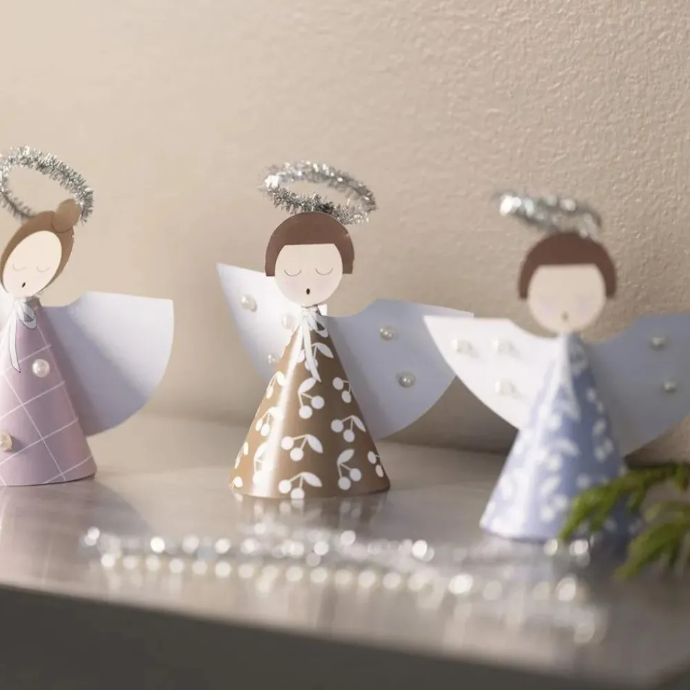 Creativ Company Julepose - Juleengle af papir| Jul