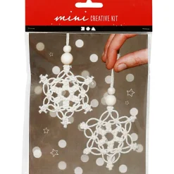 Creativ Company Julepose - Macramé iskrystaller| Jul