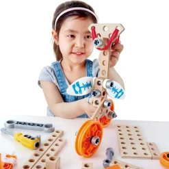 Hape Junior Opfinder - Deluxe| Stem Læringslegetøj|Naturvidenskab