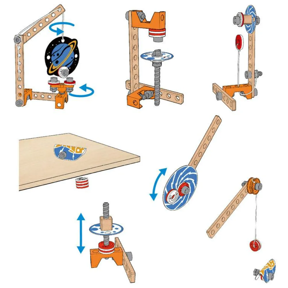 Hape Junior Opfinder - Magnetiske eksperimenter| Stem Læringslegetøj|Naturvidenskab
