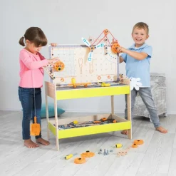 Beleduc Junior Opfinder - Værktøjsbænk (Institutionsegnet)| Stem Læringslegetøj|Eksperimenter