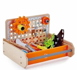 Hape Junior Opfinder - Værktøjskasse m. eksperimenter| Stem Læringslegetøj|Naturvidenskab