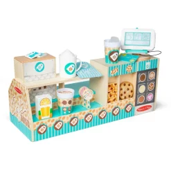 Melissa & Doug Kaffebar i træ, 35 dele| Legekøkken & Legemad
