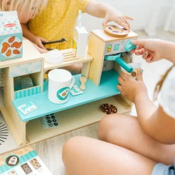 Melissa & Doug Kaffebar i træ, 35 dele| Legekøkken & Legemad