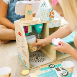 Melissa & Doug Kaffebar i træ, 35 dele| Legekøkken & Legemad