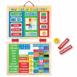 Melissa & Doug Kalendertavle - Magnetisk|Børn Til Børneværelset|Sprog & Leg