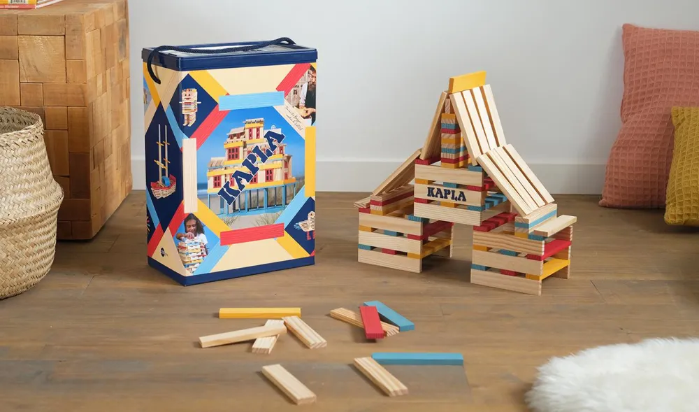 KAPLA klodser - Sommer, 200 stk| Trælegetøj|Montessori