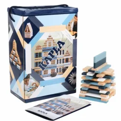 KAPLA klodser - Vinter, 200 stk| Trælegetøj|Montessori