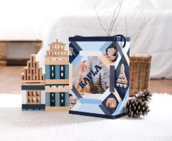 KAPLA klodser - Vinter, 200 stk| Trælegetøj|Montessori