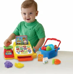 vtech Kasseapparat med lyd og lys| Sprog & Leg|Rolleleg