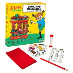 Kig og husk-spil - Pippi Langstrømpe| Spil
