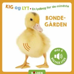 Forlaget Bolden Kig og lyt. En lydbog for de mindste - Bondegården|Børn Børnebøger|Babylegetøj