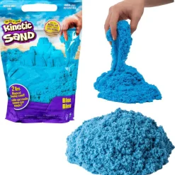 Kinetic Sand ® - Blå, 907 gram|Børn Taktil / Følesans|Anti-Stress Ting