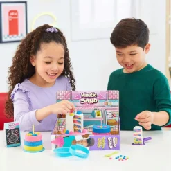 Kinetic Sand ® - Rainbow Cake Shop|Børn Taktil / Følesans|Anti-Stress Ting