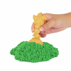 Kinetic Sand ®  - Sandbox grøn, 454 gram|Børn Taktil / Følesans|Anti-Stress Ting