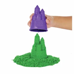 Kinetic Sand ®  - Sandbox grøn, 454 gram|Børn Taktil / Følesans|Anti-Stress Ting