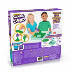 Kinetic Sand ®  - Sandbox grøn, 454 gram|Børn Taktil / Følesans|Anti-Stress Ting