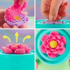 Kinetic Sand ® - Squish Blossom|Børn Taktil / Følesans|Anti-Stress Ting