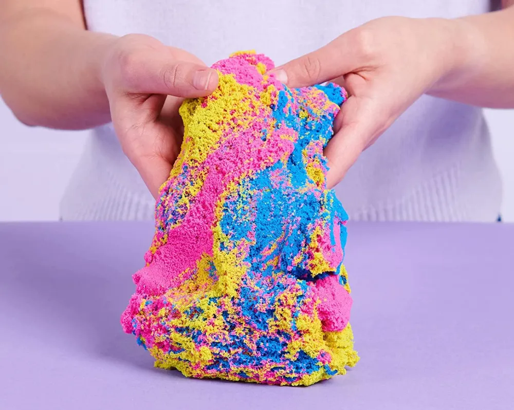 Kinetic Sand ® - Squish N'Create|Børn Taktil / Følesans|Anti-Stress Ting