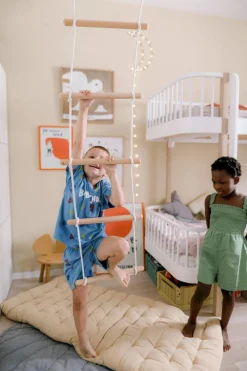 Kinderfeets Klatrestige,  40 x 150 cm|Børn Til Børneværelset|Indendørs Klatrestativ