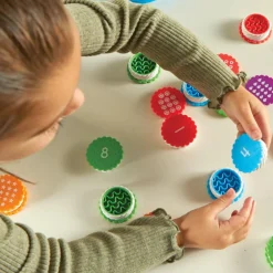 Learning Resources Klik & Lær - Cookies| Matematik & Leg|Sorterings- & Stablelegetøj