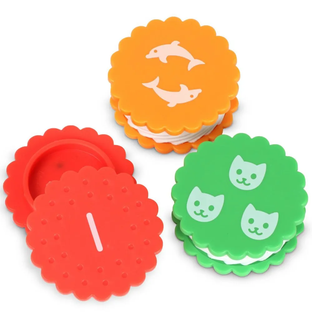 Learning Resources Klik & Lær - Cookies| Matematik & Leg|Sorterings- & Stablelegetøj