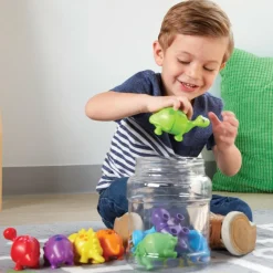 Learning Resources Klik & Lær - Dinoer| Logik & Talforståelse|Finmotorik