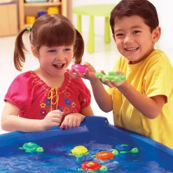 Learning Resources Klik & Lær - Skildpadder| Finmotorik|Sorterings- & Stablelegetøj