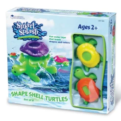 Learning Resources Klik & Lær - Skildpadder| Finmotorik|Sorterings- & Stablelegetøj