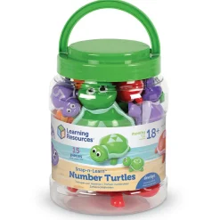 Learning Resources Klik & Lær - Tal-Skildpadder| Matematik & Leg|Tumlinge Legetøj