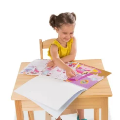 Melissa & Doug Klistermærkebog - Prinsesseslot| Tegne- & Malegrej