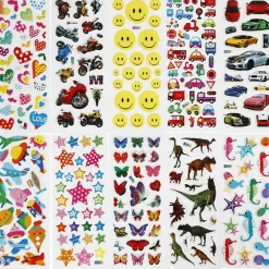 Creativ Company Klistermærker (ass.), 20 ark| Tegne- & Malegrej