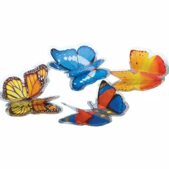 InsectLore Klistermærker 3D - Sommerfugle, 1 ark| Insekt & Naturleg|Tegne- & Malegrej