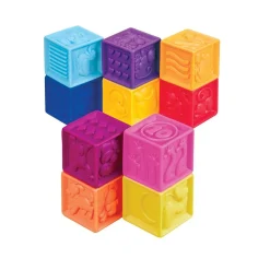 B. Toys Klodser med tal og figurer, 10 stk| Tumlinge Legetøj|Babylegetøj