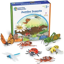 Learning Resources Kæmpe insekter, 7 stk| Naturvidenskab|Insekt & Naturleg