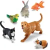 Learning Resources Kæmpe kæledyr, 6 stk| Tumlinge Legetøj|Dyrefigurer