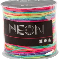 Creativ Company Knyttesnor i nylon - Neon, 28 m.| Påske|Lav Selv Smykker