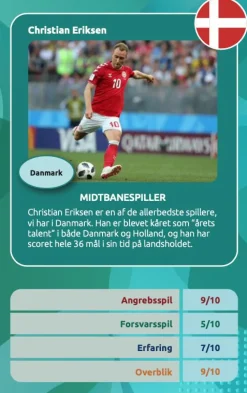 Kortspil - EM-fodbold| Legetøj Til Ferien