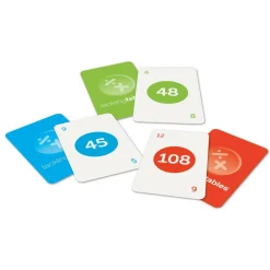 Learning Resources Kortspil - Lær at gange og dividere| Logik & Talforståelse|Matematik & Leg