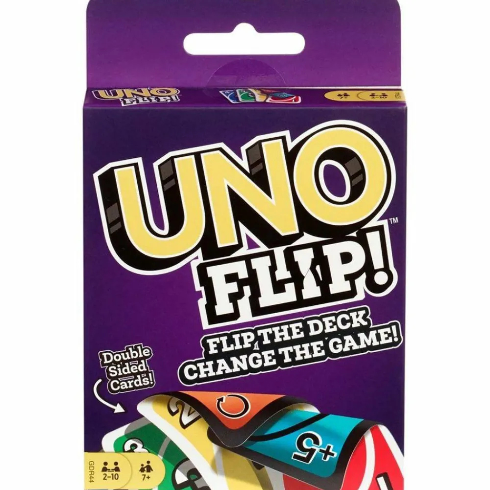 Kortspil - UNO Flip| Legetøj Til Ferien|Spil