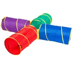Spordas Kravletunnel m. kryds, Ø50 cm| Grovmotorik|Sansemotorisk Legetøj