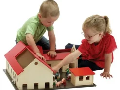 KREA Bondegård stor| Montessori|Dukkehus & Legesæt