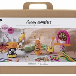 Creativ Company Krea-Monster Maxi - Sjove monstre| Kreativ Leg|Krea-Fitness