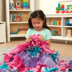 Melissa & Doug Kreativitetssæt - Lav dit eget hyggetæppe| Kreativ Leg