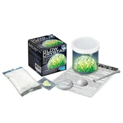 4M Krystaldyrkning - Glow-in-the-dark| Naturvidenskab|Lav Selv Krystaller