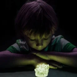 National Geographic Krystaldyrkning - Glow-in-the-dark, Grøn| Stem Læringslegetøj|Naturvidenskab
