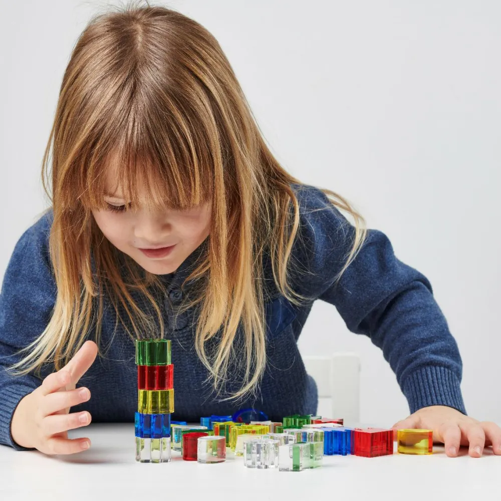 tickit® Krystalformer - Farve, 30 dele| Montessori|Lysborde