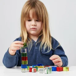 tickit® Krystalformer - Farve, 30 dele| Montessori|Lysborde