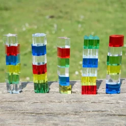 tickit® Krystalformer - Farve, 30 dele| Montessori|Lysborde