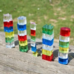 tickit® Krystalformer - Farve, 30 dele| Montessori|Lysborde